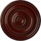 Ekena Millwork Kepler Traditional Medallion (For Canopies up to 2 5/8"), 11 7/8"OD x 1 1/4"P, Brushed Mahogany CM12KPBMF - alternate 1